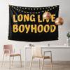 Maikeway Long-Live Boyhood Tapestry 60x40 Flag For Room Livingroom Bedroom Wall Flag Hanging Decor Banner Sign view 2