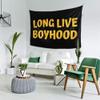 Maikeway Long-Live Boyhood Tapestry 60x40 Flag For Room Livingroom Bedroom Wall Flag Hanging Decor Banner Sign view 3