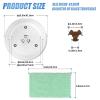 LUBIYACK 16.5" Glass Microwave Plate Replacement for WB48X29704 Microwave Turntable Tray Oven Rotating Dish Tray with Y shaped design for Better Reheating and Even Heat Distribution view 2