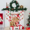 Blulu 18 ft Candy Garland for Christmas Tree Christmas Garlands Banners Gingerbread Decorations Candy Garland Hanging Ornaments for Xmas Tree Kitchen Wall Decor view 4