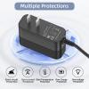 Charger for INSE Cordless Vacuum Cleaner, Replacement Charger Compatible with INSE N5S N5 N500 N550 N560 N570 N6 N6S N600 N650 N660 N670 V70 Cordless Vacuum Cleaner Power Cord view 4