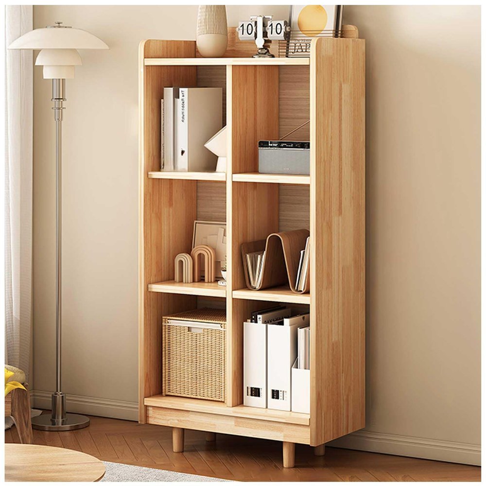 HomeLoft Basics 61127cm/2450in, 6 Cube Storage Organizer Bookshelf, Cube Closet Storage Organizers and Storage Shelf, Cubby Storage Cubes Organizer Bookcase for Living Room, Bedroom, Office