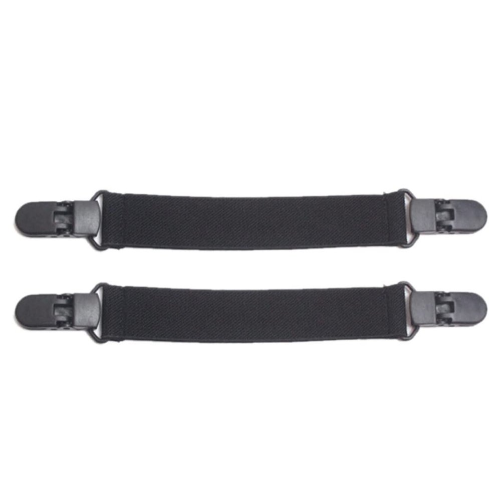 Yaoliucp Extra Elastic Boot Clips Pants Motorcycle Boot Straps for Men,Black, Pants Anti-Slip, STANDARD