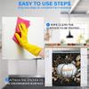 RTHDG Happy Fall Pumpkin Magnetic Dishwasher Door Cover for Kitchen Decorate, Farmhouse Pumpkin Refrigerator Magnetic Cover Home Appliances Stickers Cabinet Decals - (23" x 26" Magnet) view 4