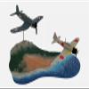 ACE HOBBY for Corgi Guadalcanal Island, F4U for Corsair, A6M2 Zero DOGFIGHT 1943 1:72 Aircraft Pre-Built Model view 2
