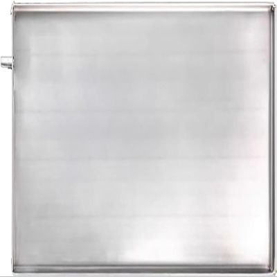 YONGYILI Indoor Central Air Conditioner Drip Tray, Stainless Steel Metal Drain Pan, Efficient Air Conditioning Drainage Drip Tray for Ac Accessories(5p)