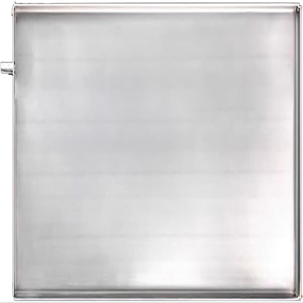 YONGYILI Indoor Central Air Conditioner Drip Tray, Stainless Steel Metal Drain Pan, Efficient Air Conditioning Drainage Drip Tray for Ac Accessories(5p)