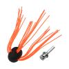 Aluminum Chimney Sweeping Brush Kit With Flexible Rotary Rods, 4-12" Cleaning Range, Nylon Bristles And Stainless Steel Conductor For Fireplace, Flue And Wood Stove Chimney Power Sweeping Brush Kit view 1