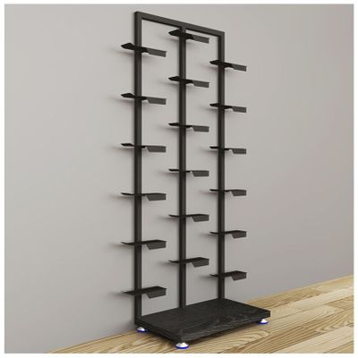 Commercial Metal Shoe Display Stands Retail Shoe Rack, Large Shoe Storage Shelves Sneaker Holder, Boutique Store Heavy Duty Shoe Organizer, for Shoe Store Home Shopping Malls