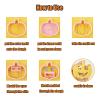 10 Piece Halloween Cookie Cutters, 3d Raised Design Gingerbread Cookie stamps, 8 Style Eye and Mouth Cookie Cutter Set,Mini Pie Molds,Apple Pie Pastry Biscuit (Pumpkin-Mouths) view 4