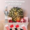 ArlinaL Wooden Christmas Soldier Nutcracker Decorations, 15 Inch Nutcracker Figure Christmas Decor for Shelves and Tables (Silver) view 3