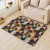 Vydddom Modern Hexagon Rug - 7x9 Geometric Pattern, Washable Non Slip Soft Indoor Carpet for Living Room & Bedroom view 2
