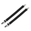 lvifloae Sheet Straps Bed Sheet Clips Sheet Holders Keep Sheets Firm Tight Multipurpose Straps Gripper Non Slip 2Pcs (Black) view 1
