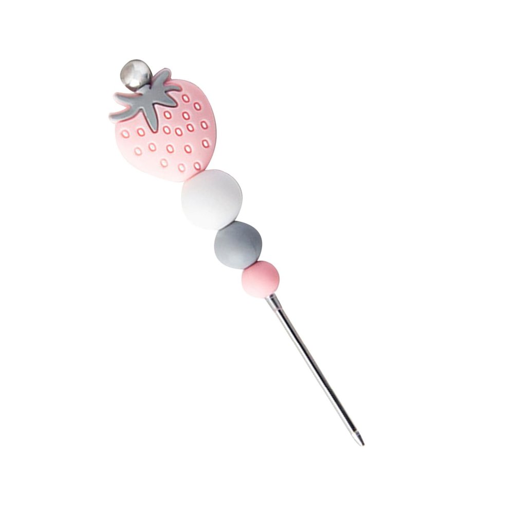 Multipurpose Scriber Needle Practical Sugar Stir Pin With Comfort Grips Silicone Strawberry Cookie Decoration Pin