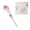Multipurpose Scriber Needle Practical Sugar Stir Pin With Comfort Grips Silicone Strawberry Cookie Decoration Pin view 2