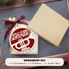 MAPDTWO Trumpet Ornament - Trumpet Player Gifts for Men, Women - Music Christmas Ornaments, Musical Instrument Christmas Ornaments - Wood Ornament 2024 view 3