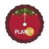 Bitcoin Plan B Christmas Tree Skirt Multi-Size Christmas Festive Party Decorations view 1