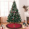 Religious Cross John 3-16 Christmas Tree Skirt Multi-Size Christmas Festive Party Decorations view 2