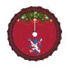 Lion Rampant Scotland Scottish Christmas Tree Skirt Multi-Size Christmas Festive Party Decorations view 1
