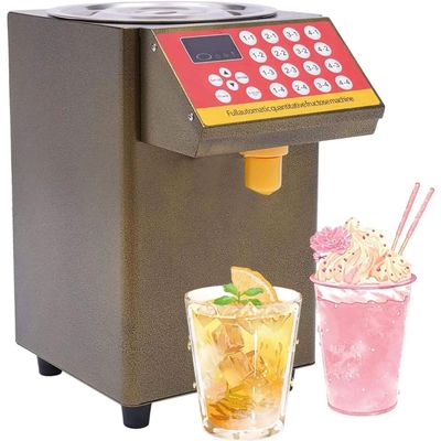 BDJSN Electric Fructose Dispenser, 350W Automatic Fructose Quantitative Machine, 8000CC Stainless Steel Syrup Dosing Machine for Coffee Shop, Fruit Tea Shop, Bar, Restaurant