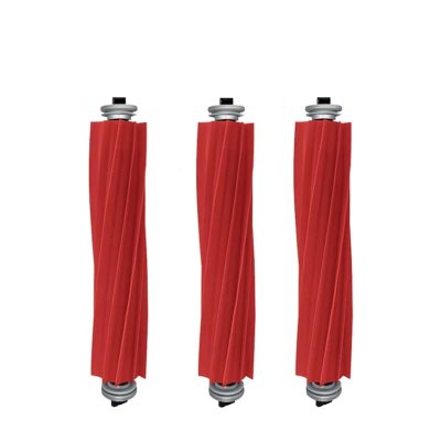 FVRFYPXM Compatible with Xiaomi Roborock S7 Main Brush Accessories Robot Vacuum Cleaner T7S Plus G10 Floor Roller Brush Replacement Clean Spare Parts(3pcs)