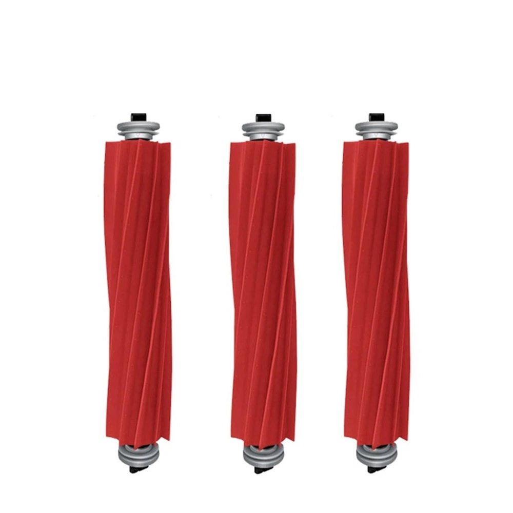 FVRFYPXM Compatible with Xiaomi Roborock S7 Main Brush Accessories Robot Vacuum Cleaner T7S Plus G10 Floor Roller Brush Replacement Clean Spare Parts(3pcs)