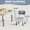 Brelley Kids Table and 6 Chairs Set, Height Adjustable Toddler Desk and Chair Set, Graffiti Desktop, Classroom/Daycare/Home, Children Multi-Activity Table for Ages 2-8 view 3