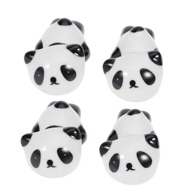 chopstick holder,chopsticks holder Ceramic Chopsticks Rack 4 Pcs Chopsticks Rack Panda Tableware Panda Chopsticks Rest
