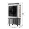Evaporative Air Cooler, 3-in-1 Swamp Cooler with 17.1Gal Water Tank, 3 Speeds 3 Modes, 4 Ice Packs, 5H Timer, Remote, Portable Air Conditioner for Room, Home & Office view 2