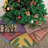 Christmas Tree Skirt, 30" Desert Southwest Folk Art for Christmas Decorations&Ornaments view 1
