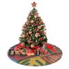 Christmas Tree Skirt, 30" Desert Southwest Folk Art for Christmas Decorations&Ornaments view 4