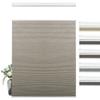 BERISSA Top Down Bottom Up Cordless Cellular Shades, Pull Down Blackout Jacquard Streaks Fabric Honeycomb Blinds for Window and Skylights(30.5" W x 52" H) Beige view 1