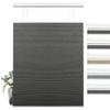 BERISSA Top Down Bottom Up Cordless Cellular Shades, Pull Down Blackout Jacquard Streaks Fabric Honeycomb Blinds for Window and Skylights(30" W x 64" H) Gray view 1