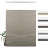BERISSA Top Down Bottom Up Cordless Cellular Shades, Pull Down Blackout Jacquard Streaks Fabric Honeycomb Blinds for Window and Skylights(55" W x 64" H) Beige view 1