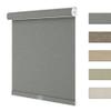 BERISSA Blackout Pull Down Window Shades Blinds Room Darkening Custom Roller Shade for Indoor Thermal Insulated Up and Down Blind for Home Bedroom(77" W x 96" H) Gray view 1