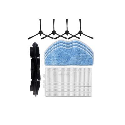 Vacuum Cleaner Main Main Side Brush Mop Cloth Dust Bag Replacement Accessories. Compatible For Rowenta X-PLORER 75S RR8577WH