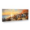 Sense Canvas Charleston City 32 Canvas Art - Home Decor Wall Art Print Poster Painting Small 20x8 / 1.5" view 1