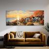 Sense Canvas Charleston City 32 Canvas Art - Home Decor Wall Art Print Poster Painting Small 20x8 / 1.5" view 3
