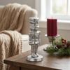 Cheungs Clara Silver Cast Iron Nutcracker Figurine 5988SV-S view 1