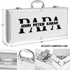 Custom BBQ Set - Personalized Grill Set - BBQ Tool Set - 34-Piece Stainless Steel Barbecue Grilling Accessories with Aluminum Storage Case - Complete Outdoor Grill Kit for Dad- Gift for Men view 3