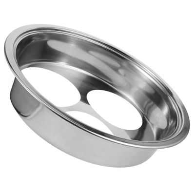 Amosfun Colander Spoon Rest Kitchen Soup Spoon Rest Ladle Holder Scoop Stainless Steel Easy Clean