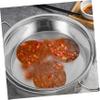 Amosfun Colander Spoon Rest Kitchen Soup Spoon Rest Ladle Holder Scoop Stainless Steel Easy Clean view 3