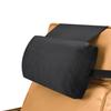 Head Recliner Pillow Adjustable Shredded Memory Foam Headrest Pillow for Recliners,Non-Slip Velvet Cushion for Pain Relief Neck Support Pillow for Travel Home Recliner Sofa Armchair (Black) view 2