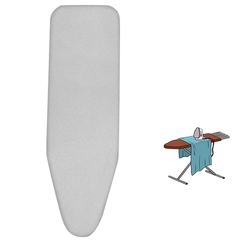 GSKDZG Iron Board Cover Replacement 3613in 3813in 4314in 4815in Cotton Ironing Board Cover and Pad with Thick Padding Standard Size Scorch Resistant(Grey,92x33cm(36x13in))