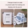 xjdagaoge Tabletop Ironing Board with Iron Stand, Portable Iron Board with Cover and pad, Foldable Tabletop Iron Board Foldable, Gray-Blue Plaid view 4