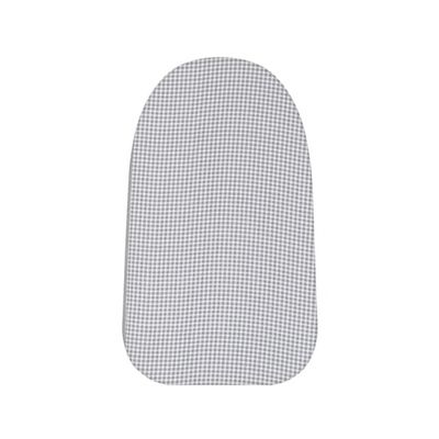 GSKDZG 2415in Ironing Board Cover and Pad Cotton Iron Board Cover Scorch Resistant Ironing Board Cover with Drawstring Standard Size Easy Fit(Grey grids)