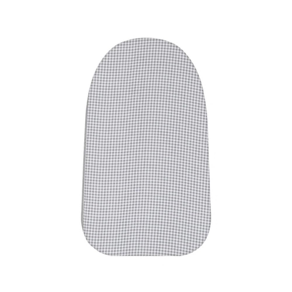 GSKDZG 2415in Ironing Board Cover and Pad Cotton Iron Board Cover Scorch Resistant Ironing Board Cover with Drawstring Standard Size Easy Fit(Grey grids)