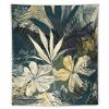 Tapestry Wall Hanging 30 X 40 in Decorates Tapestrys for Bedroom Yellow And Black Flowers Wall Tapestry Soft Aesthetic Wall Decor Tapestries for Living Room Personalized Wall Blanket view 1