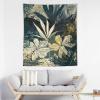 Tapestry Wall Hanging 30 X 40 in Decorates Tapestrys for Bedroom Yellow And Black Flowers Wall Tapestry Soft Aesthetic Wall Decor Tapestries for Living Room Personalized Wall Blanket view 3