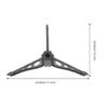 HOLIDYOYO 10pcs Black ABS Xmas Tree Stand Bracket for Christmas Party view 2